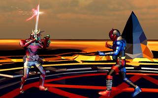 Rider Fighters : Gaim Henshin Wars Legend 3D Cartaz