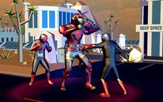Rider Fighters : Gaim Henshin Wars Legend 3D imagem de tela 2