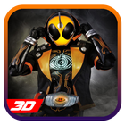 Rider Fighters : Ghost Henshin Wars Legend 3D ícone