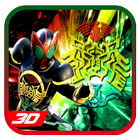 Rider Fighters : OOO Henshin Wars Legend 3D icône