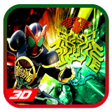Rider Fighters : OOO Henshin Wars Legend 3D ícone