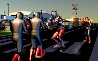 Rider Fighters : Ryuki Henshin Wars Legend 3D تصوير الشاشة 3