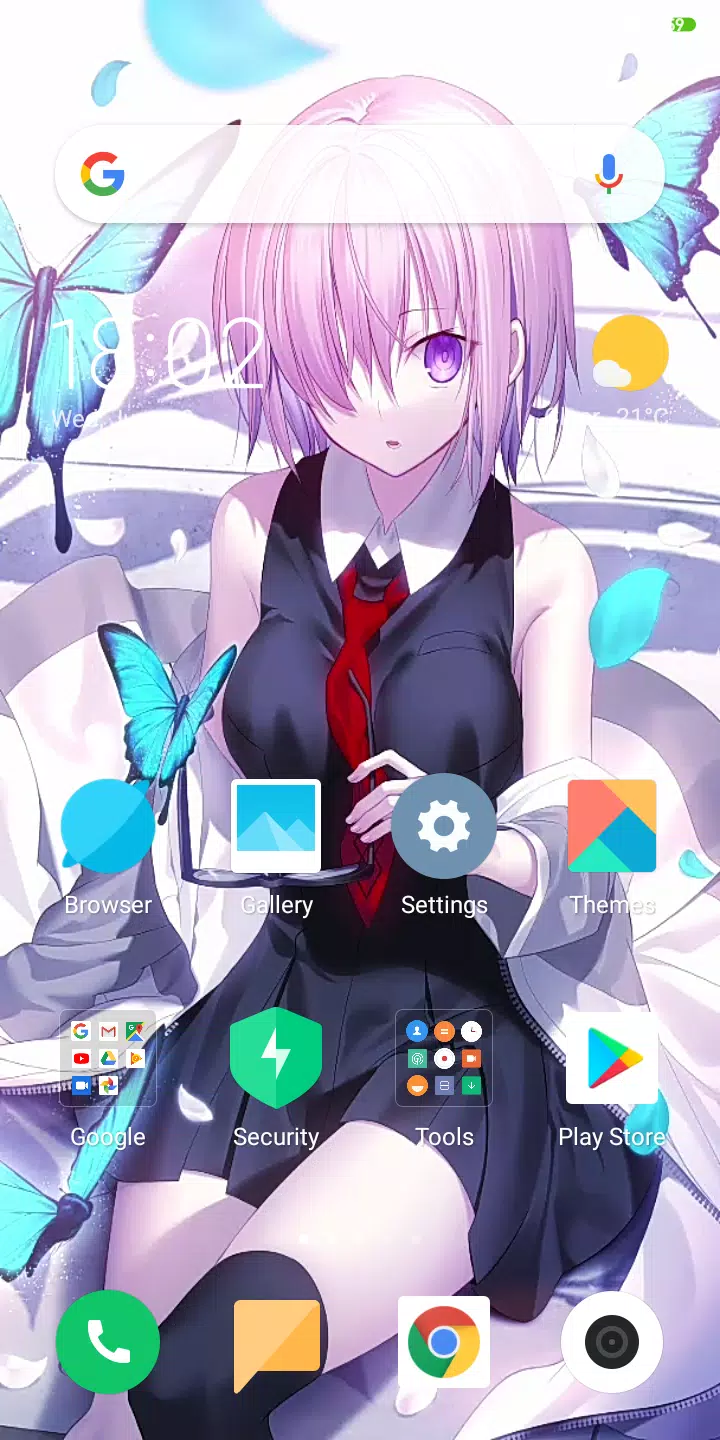 Anime girl full hd wallpaper de celular para android e iphone