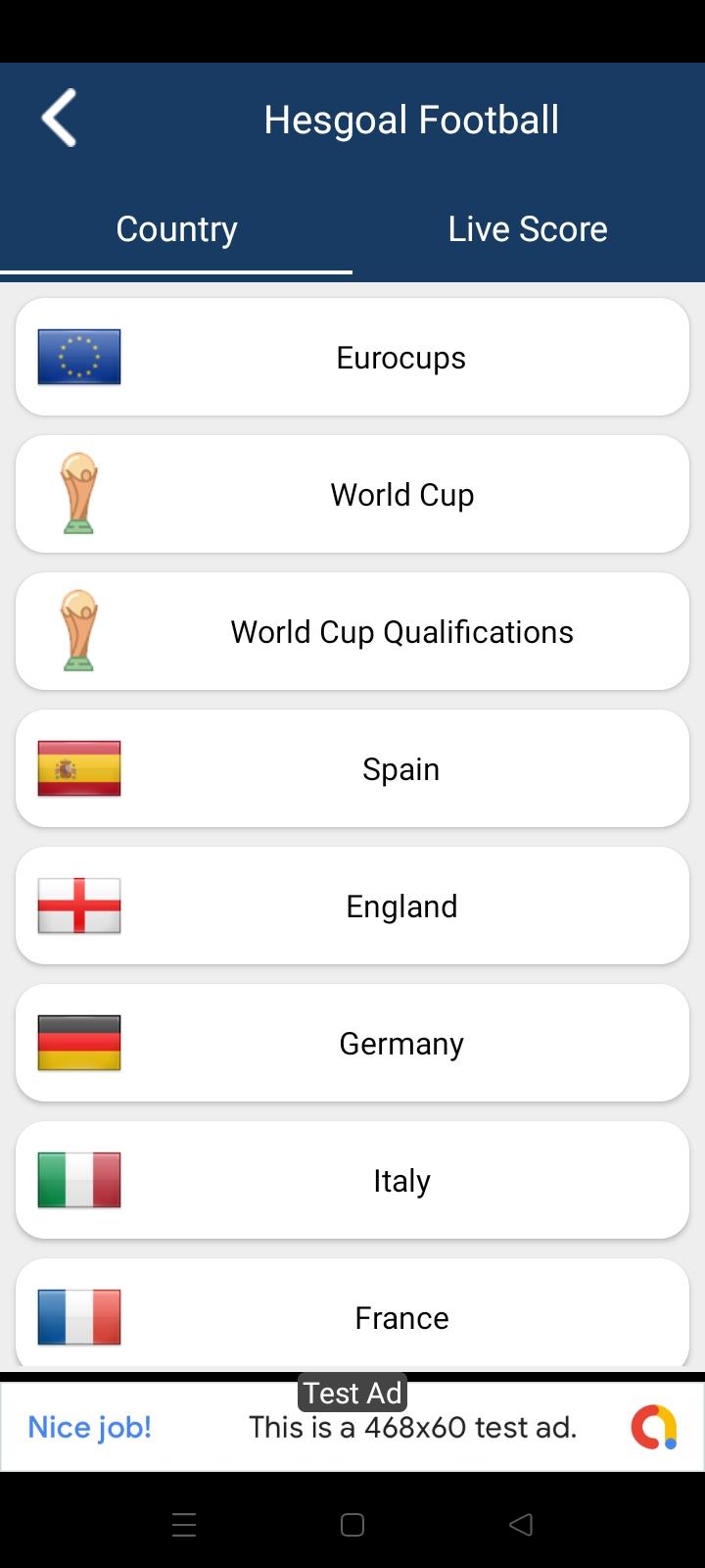 Hesgoal Football APK for Android Download