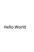 Hello World 포스터