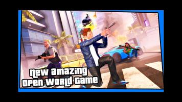Gangster City: Hero vs Crime الملصق
