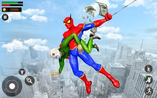 Super Spider Rope: Hero اسکرین شاٹ 2