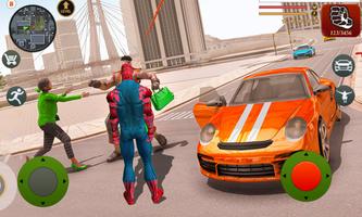 Spiderman Miami cuerda héroe Open World  Gangster captura de pantalla 1