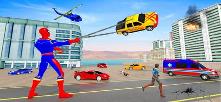 Speed Superhero Rescue Games تصوير الشاشة 2