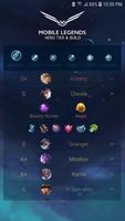 Hero Tier And Build - Mobile Legends 截图 1