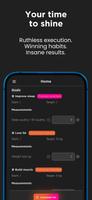 Habits, Goals, Alarms - Hero تصوير الشاشة 3