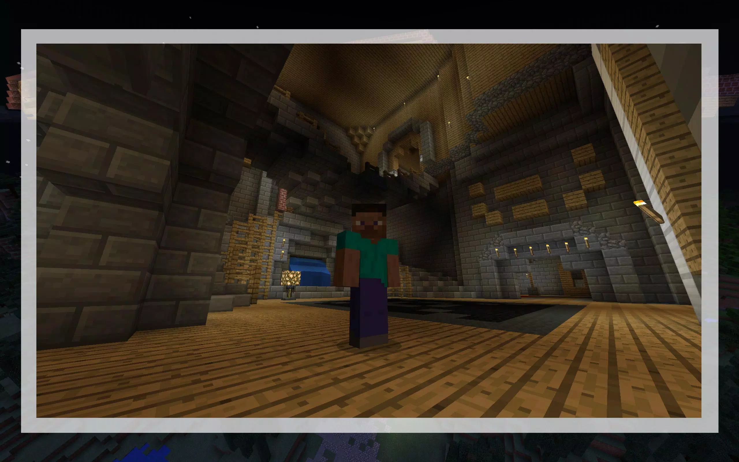 Minecraft Pe Herobrine Mansion Map
