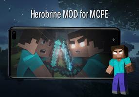 Herobrine Mod For Minecraft PE screenshot 2
