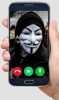 Fake Vid Call Hacker Anonymous capture d'écran 1