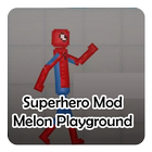 Mod Hero Melon Playground icône