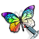 Tattoo Hero - Tattoo Number Coloring aplikacja