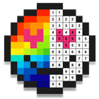 Hero Numbers - Number Coloring biểu tượng