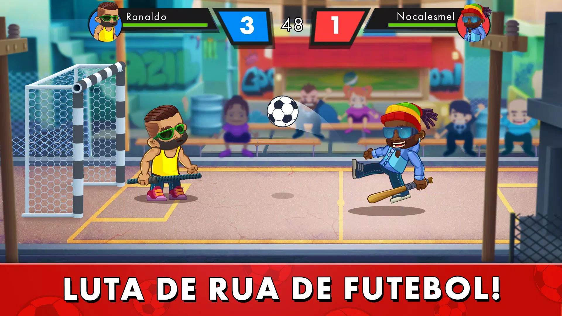 SAIU COM EXCLUSIVIDADE! NOVO FUTEBOL DE RUA PARA ANDROID (STREET FOOTBALL  MOBILE) 2020 