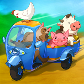 آیکون‌ Jolly Farm: Timed Arcade Fun