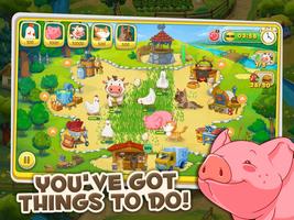 Jolly Farm: Timed Arcade Fun تصوير الشاشة 1