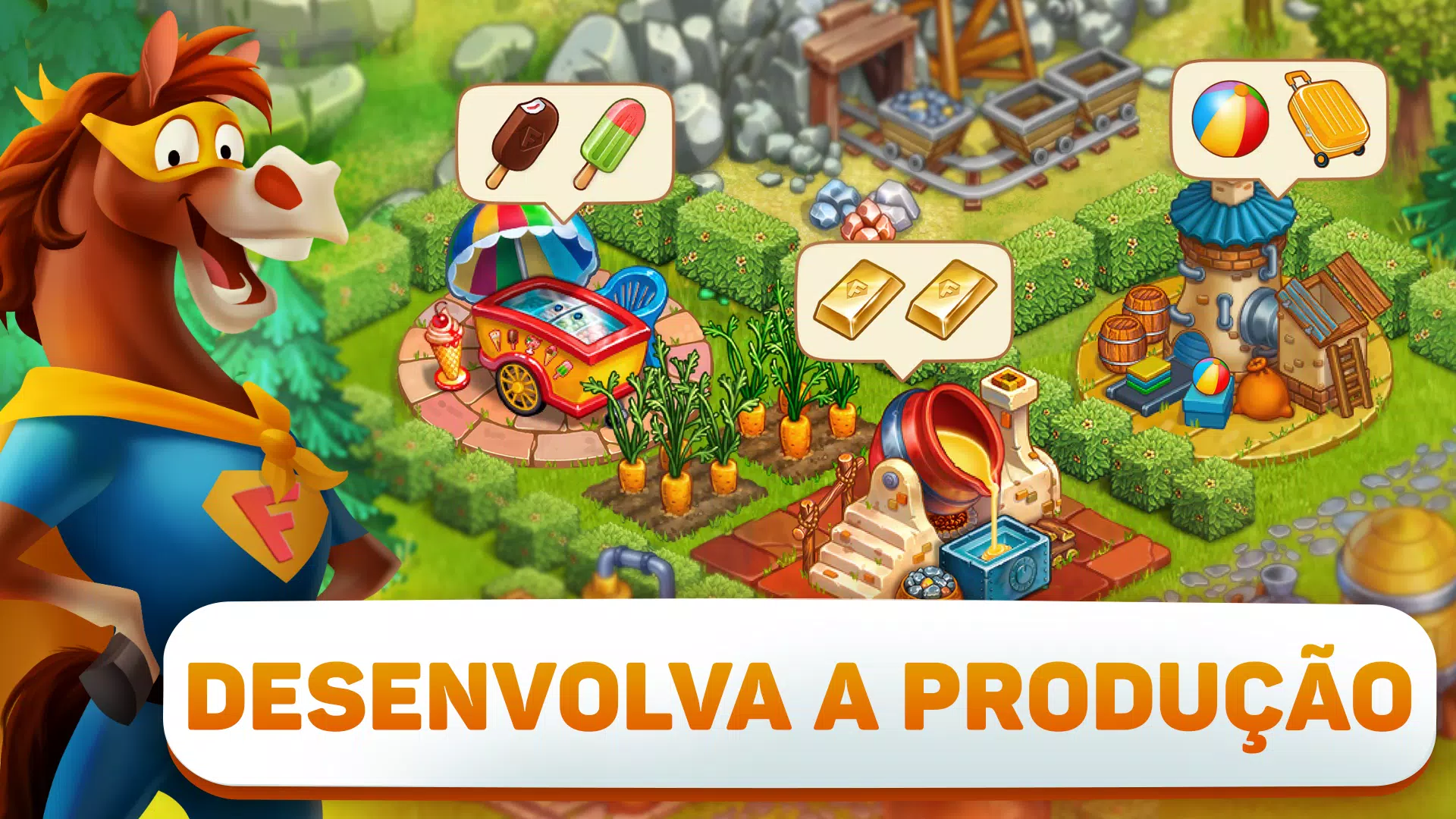 FarmVille 2 e Farm Frenzy; conheça os melhores jogos de fazenda