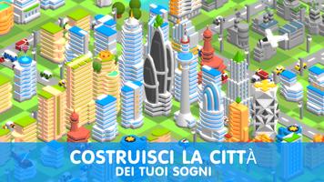 Poster Tap Tap: costruzione città