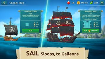 Pirate Ships・Build and Fight تصوير الشاشة 2