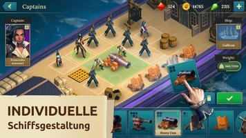 Pirate Ships・Baue und kämpfe Screenshot 1