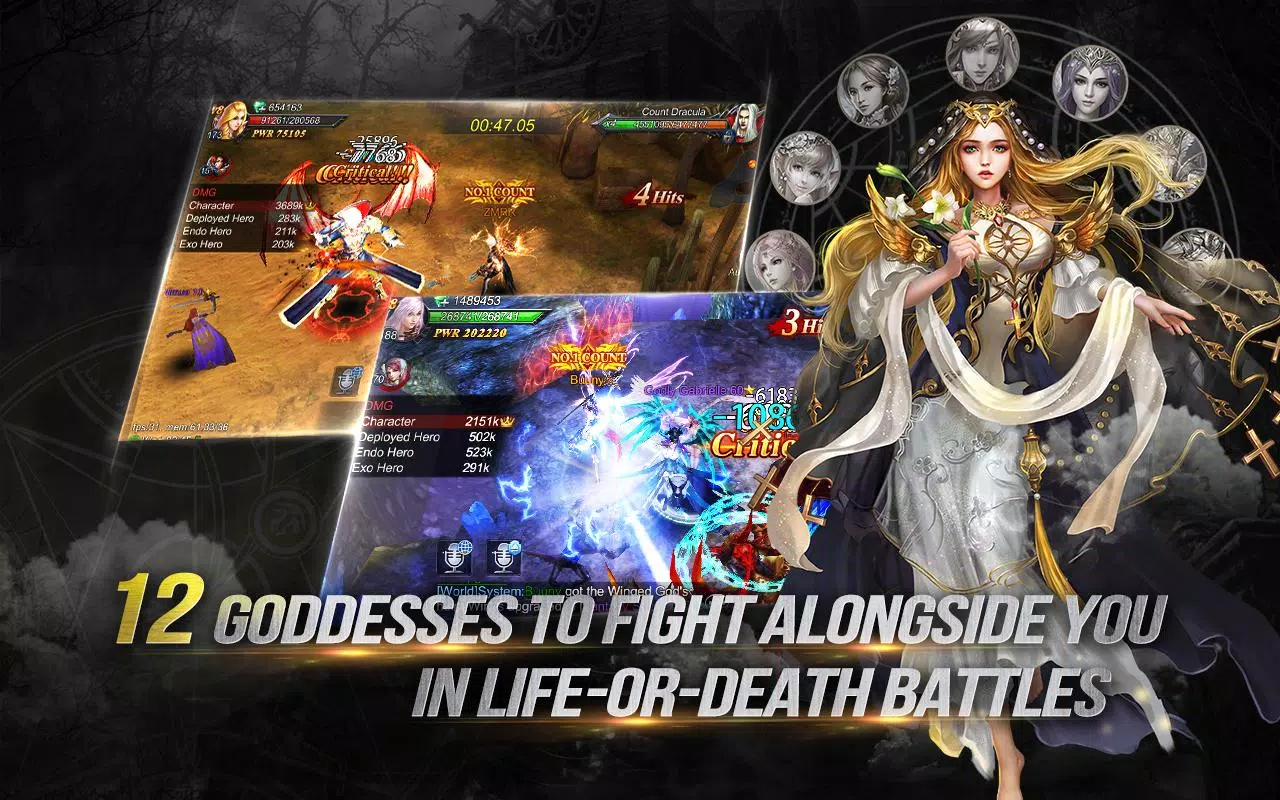 Goddess Alliance Contract Gameplay - MMORPG Android APK Download 