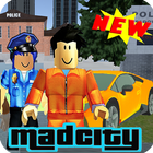 Mad City Robloks Gangster Crime heroes أيقونة