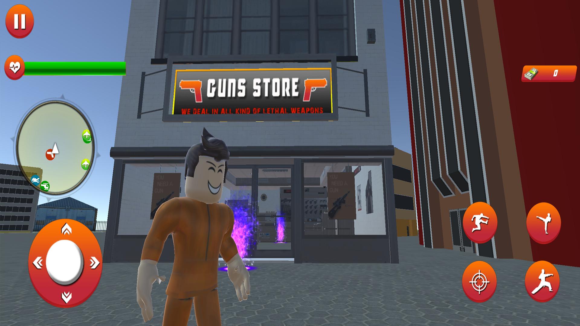 Mad City Robloks Gangster Crime Heroes For Android Apk Download