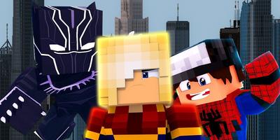 Superheroes Mod for Minecraft ảnh chụp màn hình 1