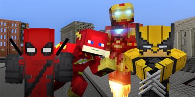 Superheroes Mod for Minecraft Ekran Görüntüsü 3