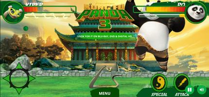 panda game fight kung fu الملصق