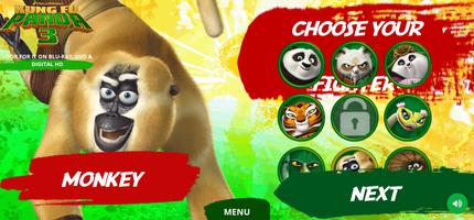 panda game fight kung fu captura de pantalla 1
