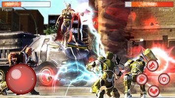 Superheroes Street Fighting Game: Infinity Karate Affiche