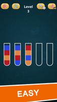 Water Color Sort Puzzle - Fashion Design پوسٹر