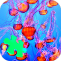Magnificent Jellyfish Jigsaw Puzzle Game