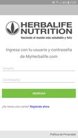 App de Herbalife Nutrition Affiche
