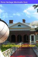 Rons Heritage Monticello Quiz capture d'écran 2