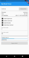 Zip Brute Force capture d'écran 3
