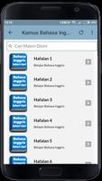 Kamus Bahasa Inggris Lengkap capture d'écran 1