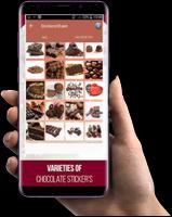 Chocolate Day Stickers - WAstickers captura de pantalla 3