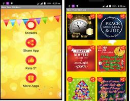 New year Stickers - WAstickers syot layar 3