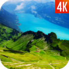 Écran de verrouillage de paysage 4K icône
