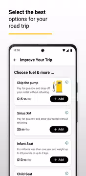 Screenshot 6 for Hertz Rent-a-Car Deals - Easy!