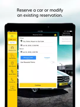 Screenshot 6 for Hertz Car Rentals