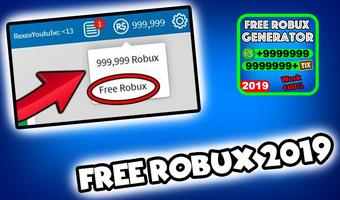 Free Robux Tips - Get Free Robux Now - 2019 Cartaz