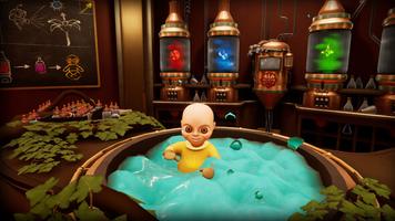 Horror Yellow Baby Game captura de pantalla 2