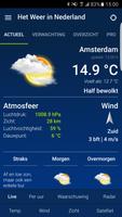 Weather in Holland: the app poster